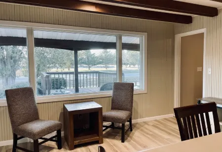 Feel at home in this comfortable getaway steps away from beautiful Memorial Park