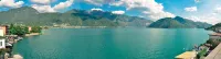 感受提契諾湖畔公寓的壯麗湖景