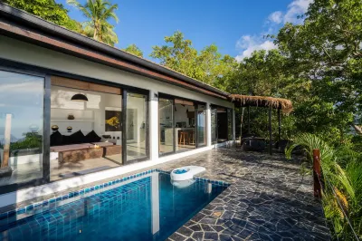 Lunar Villas Koh Tao - Luxury Private Pool Villas 타 덴 베이-케이프 야이 니 호텔