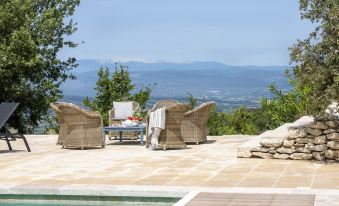 Elegant Provençal Villa in Bonnieux with Garden & Private Pool - La Bécasse