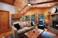 Enchanting Creek Access and Cozy Hot Tub - Serene Forest Retreat Hotels in Fannin County