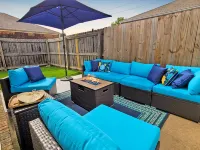 Cozy Gas Fire Pit and Modern Open Space - Charming Retreat Hotels near Springdale