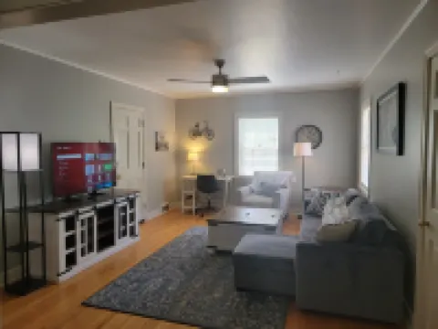 Charming Haven with Park Views, Close to Downtown