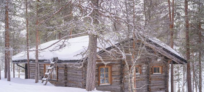 Kuukkeli Log Houses Aurora- Secret Cabin Hotel a Inari