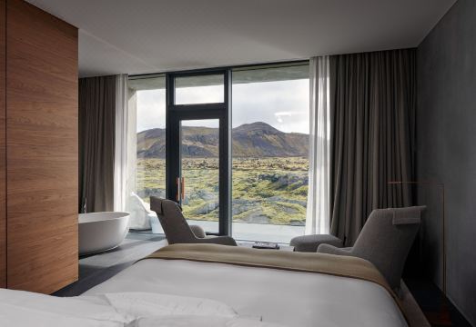 럭셔리 객실 내부