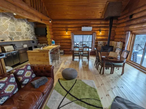 Log Cabin Rentals & Finland Sauna Step House - Pensions