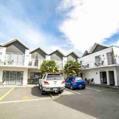 基督城機場汽車旅館 Hotel Exterior