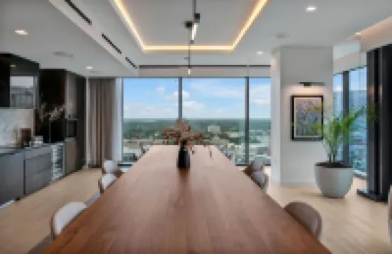 高層公寓羅利 免費停車 日落景觀 2