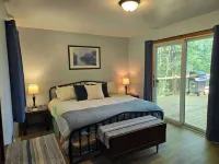 Snowmobile-Friendly Cabin Half Mile from Tri-County Corridor w/ Trailer Parking