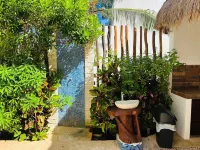 Cozy ground floor condo with Roof top and pool in Punta Sur