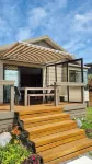 The Bach in old Wharewaka well located for a fabulous lake holiday.