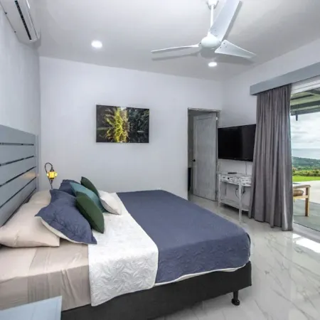 5 Bedrooms, large pool & spectacular whale tail ocean view!