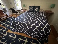 Captain's Quarters  Guest Room w/Private Bath & Entrance. Best Value in Town!
