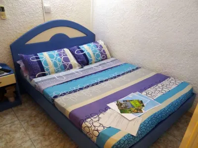 Modern studio in a secure and quiet residence, 150 mts from the beach
