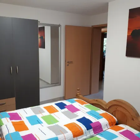 80 m², family-friendly, barrier-free apartment, overlooking the golf course