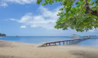 Private Villa in Sandy Bay, One of the best areas for snorkeling on the island!