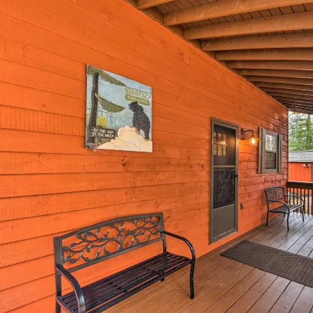 Modern Cabin w/ Deck in the Blue Ridge Mountains!