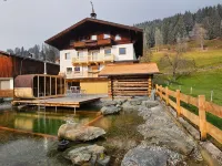 Farmhouse in Bramberg with Natural Pond