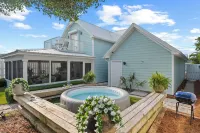 새로 개조됨! 해변까지 2분 거리, 아방스테이의 코스탈 코티지