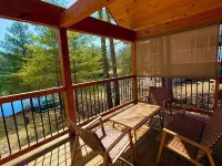 Modern & Cozy Lakefront Cabin: Rustic Charm and Serene views Hotels in Barnstead