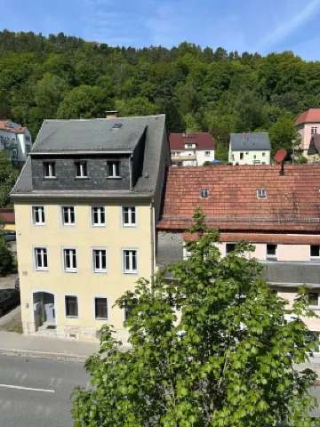 Modern furn.  Apartment "Wanderfalke", central & quiet, Säch. Switzerland, 55sqm, terrace