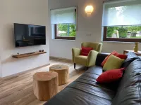 Modern vacation home that leaves nothing to be desired at the Eifel National Park Hotels in Hurtgenwald