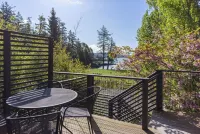 Waterfront Cottage on a Farm and Animal Sanctuary.