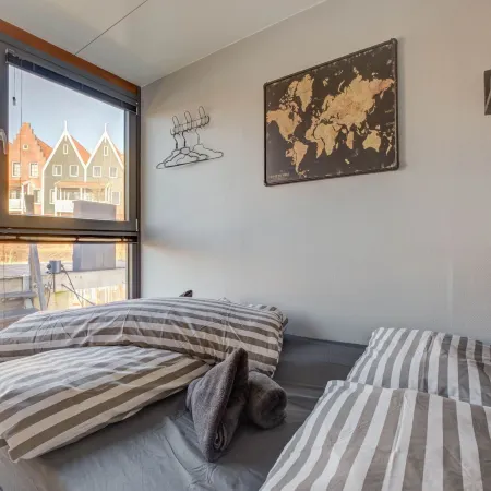 Houseboat in Volendam Near Fort Edam