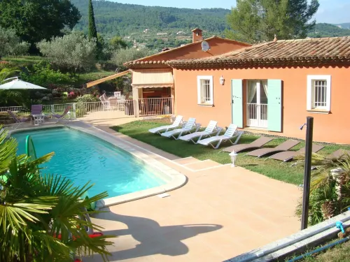 Villa provencal family comfort with swimming pool in callas var for 12P Hotels in Callas