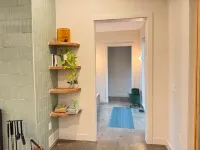 4-bedroom cabin in nice Coloma with fitness room, AC, WiFi