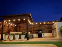 Villa located in a peaceful, secure setting.