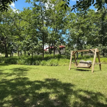 4-bedroom house in Utopia with 450’ of private crystal clear Sabinal river front