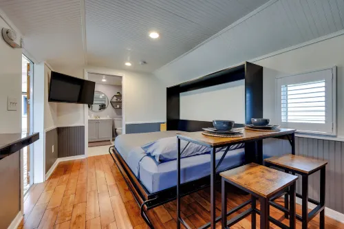 St Augustine Studio: Patio, Swing + 3 Mi to Beach - Apartemen