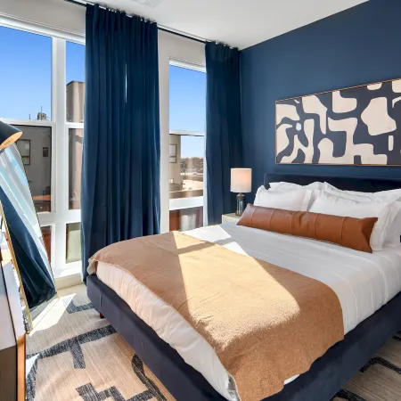 Luxury 2BR Apt + Work-From-Home Space