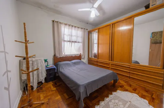 Apto 2 Quarto com Ar Condicionado em Vila Mathias
