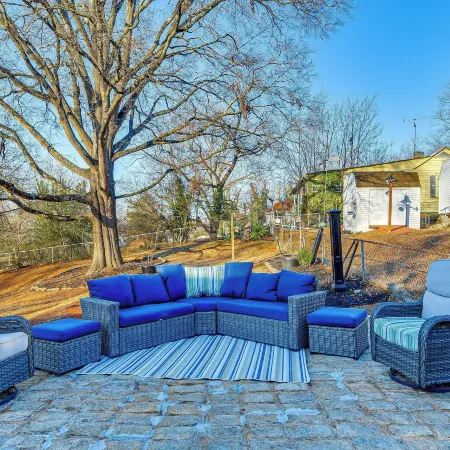 Stay Near Averett & Caesars! Cozy Home w/ Patio