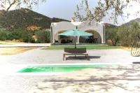 Villa Avec Piscine & Vue Montagne- Calme Absolu à Hammamet - ห้องครัว
