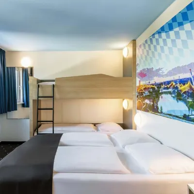 โรงแรม B&B มิวนิคซิตี้-นอร์ด โรงแรมใกล้สถานีรถไฟใต้ดินไฟรมานน์