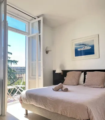 Hotel des Mimosas - Balkon