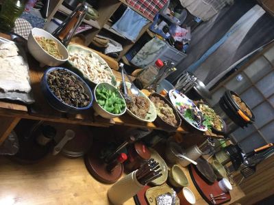 料理 北条水軍ユースホステルの写真