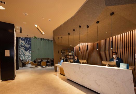 힐튼 가든 인 리마 미라플로레스 로비