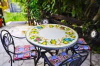 Cottage in the lemon grove on the sea