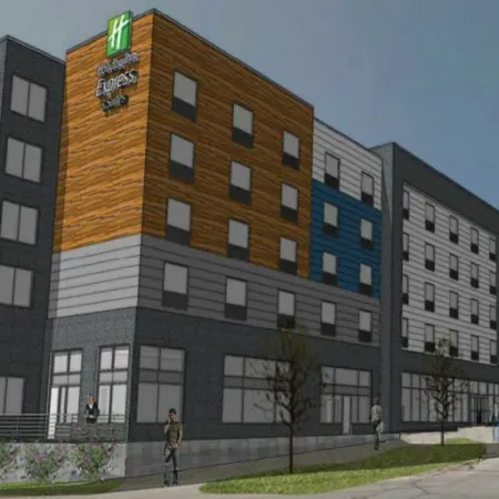 Holiday Inn Express & Suites OMAHA DOWNTOWN - OLD MARKET by IHG Отели рядом с достопримечательностью «Мемориал Парк»