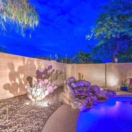 Heated Salt Water Pool Putting Green BBQ 4 Tv's