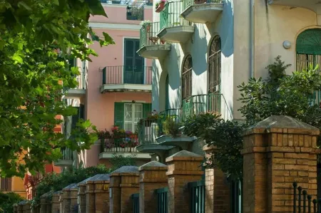 Lovely Sea View Apartment Lido di Ostia, 30 minutes from  center of Rome, Wi-Fi