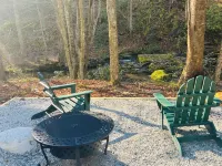 New Blue RIdge Mountains Montebello, Virginia with stary stary skies