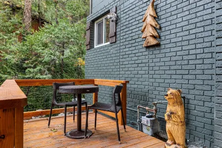 Cozy Mountain Retreat with 3 decks, huge living room, walking distance of shops Отели рядом с достопримечательностью «Библиотека Крестлайн»