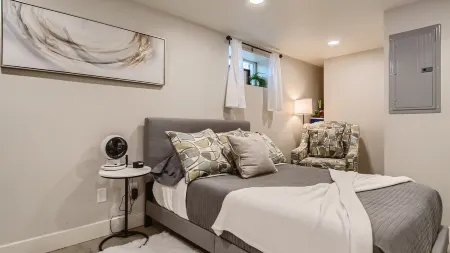 Luxury Retreat in Old North End with Spa Bath, Private Patio & Modern Charm!