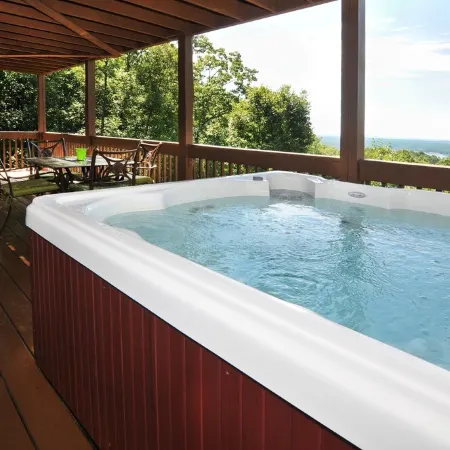 Mountain Top Overlooking Lake, Hot Tub, Pickleball, Yukon Fire Pit, 5 Star, Pets