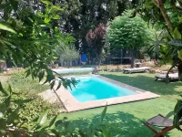 Escattou : with swimming pool, private garden in a quiet area - Villaer